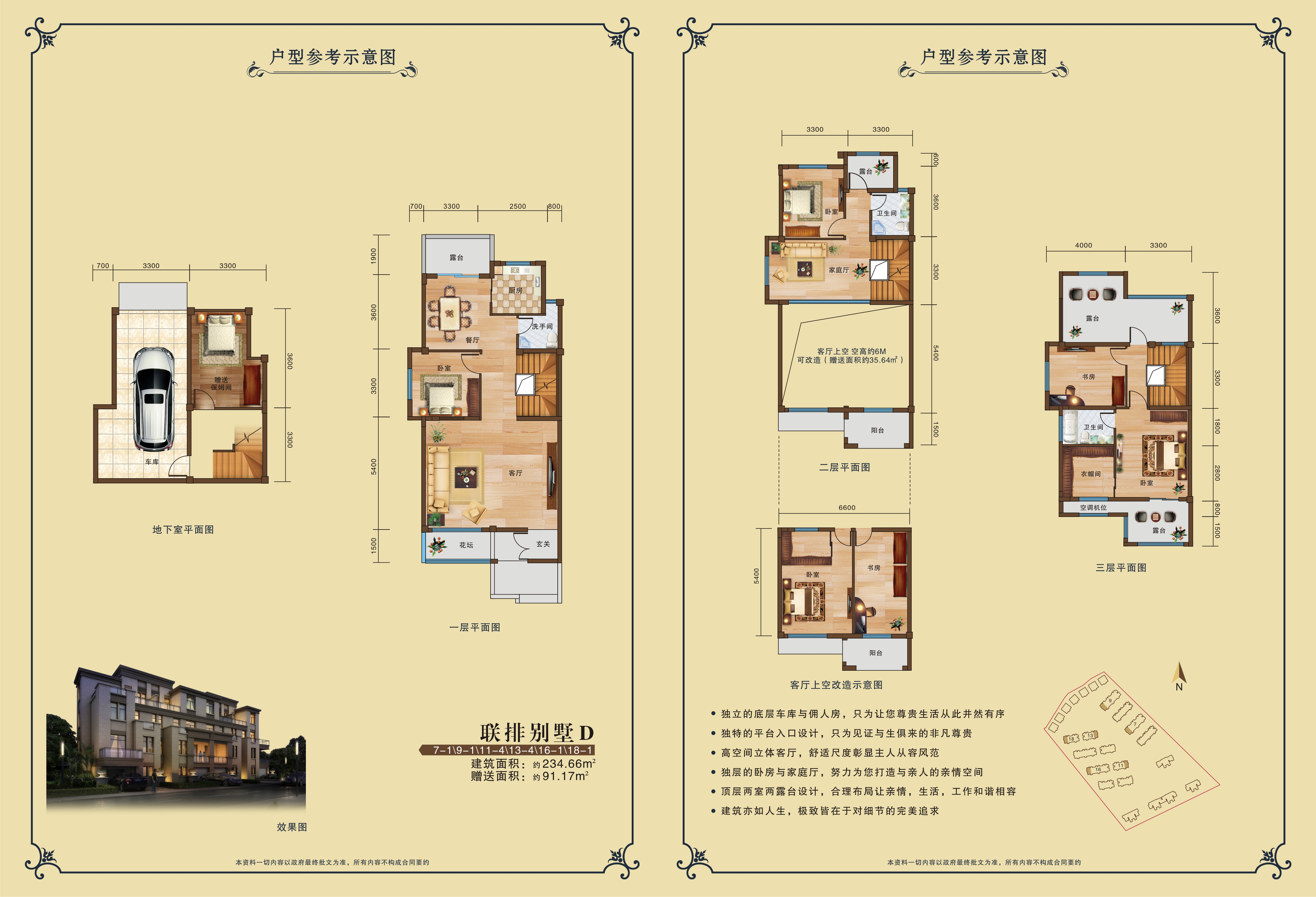 别墅户型图赏析 别墅户型图赏析